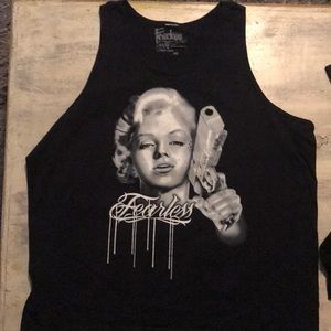 Black 2XL tank top